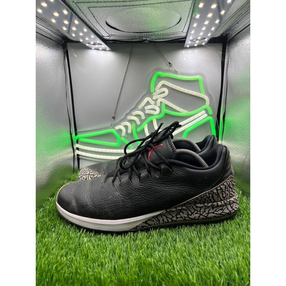 Jordan Trainer ST G Black Cement Golf Shoes AR7995-001 Mens 11 Elephant Print